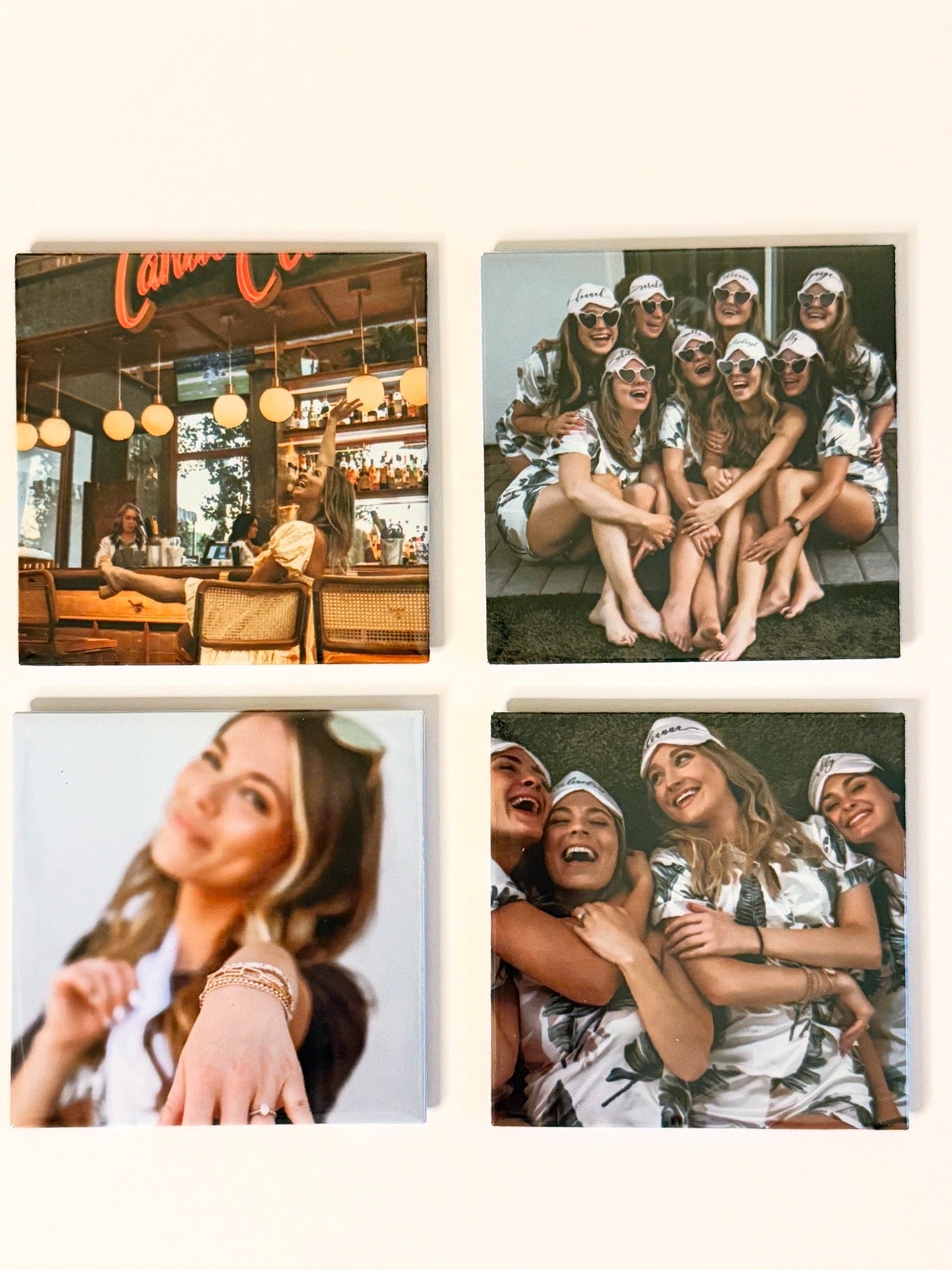 2.5" x 2.5" Custom Photo Magnet Sets
